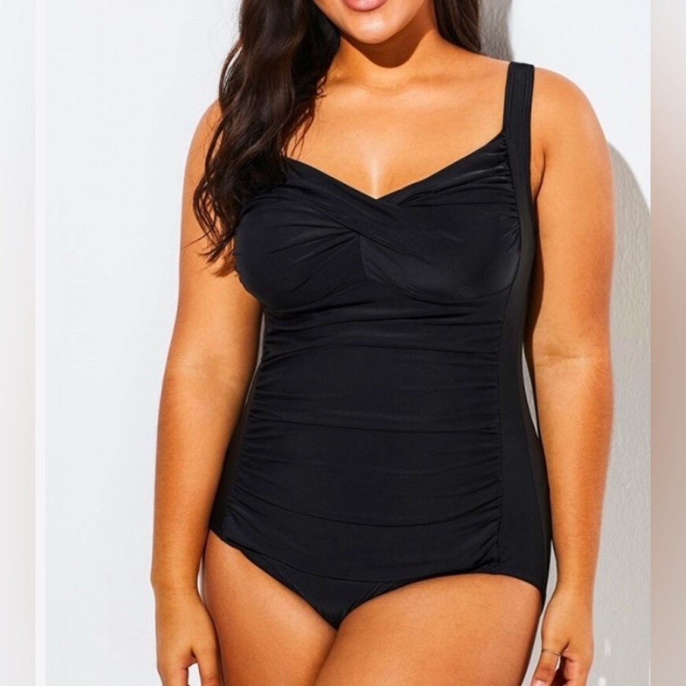 NWT Black One-Piece Swimsuit